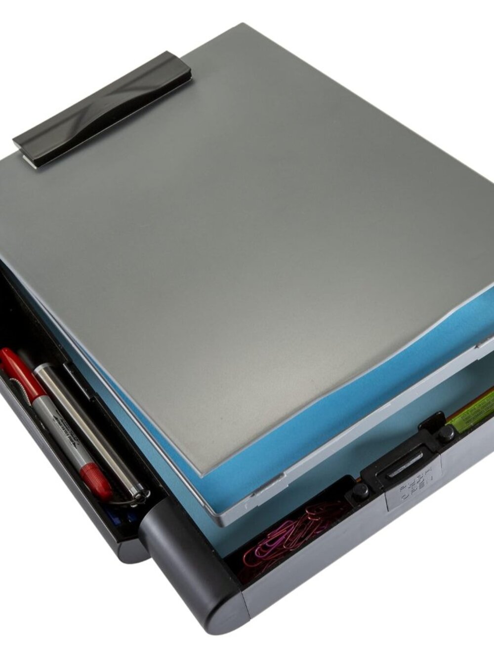 Carry-All Storage Clipboard, 10.25 x 13.75-Inches, Document Organizer with Dual
